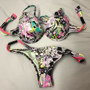 Victoria’s Secret Mix Floral Bikini Set (32A/XS)